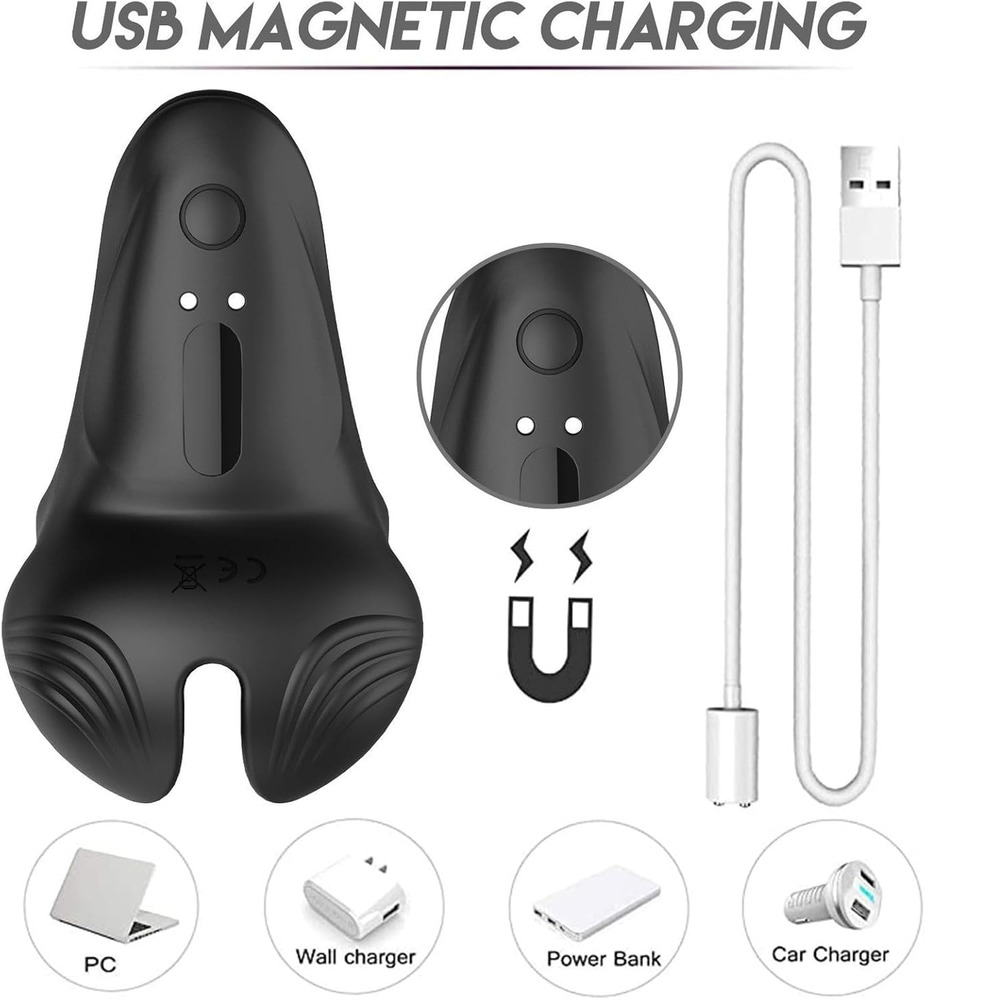 Palm Power Silicone Massager, Skin-Friendly & Silent, Unlock Tenderness & Power in Intimate Moments