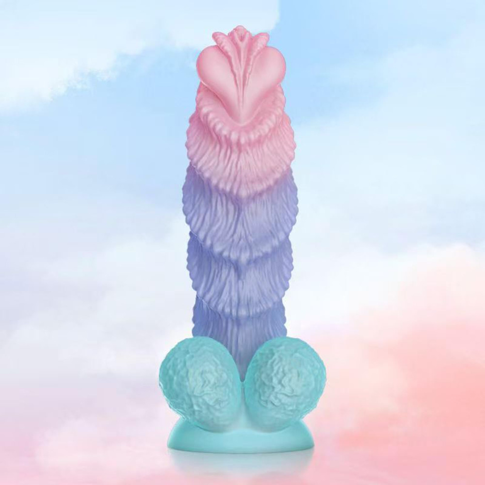 Colorful Silicone Dual-Ball Shaped Massager, For Women, Multi-Texture Stimulation, Soft Fit