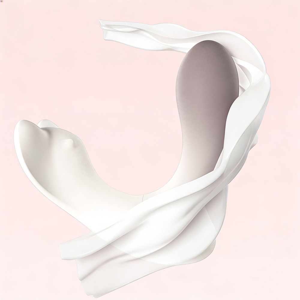 Invisible Wearable Vibrator for Outdoor Use - Sucking and Inserting Female Sex Toy with Silent Wireless Remote Control