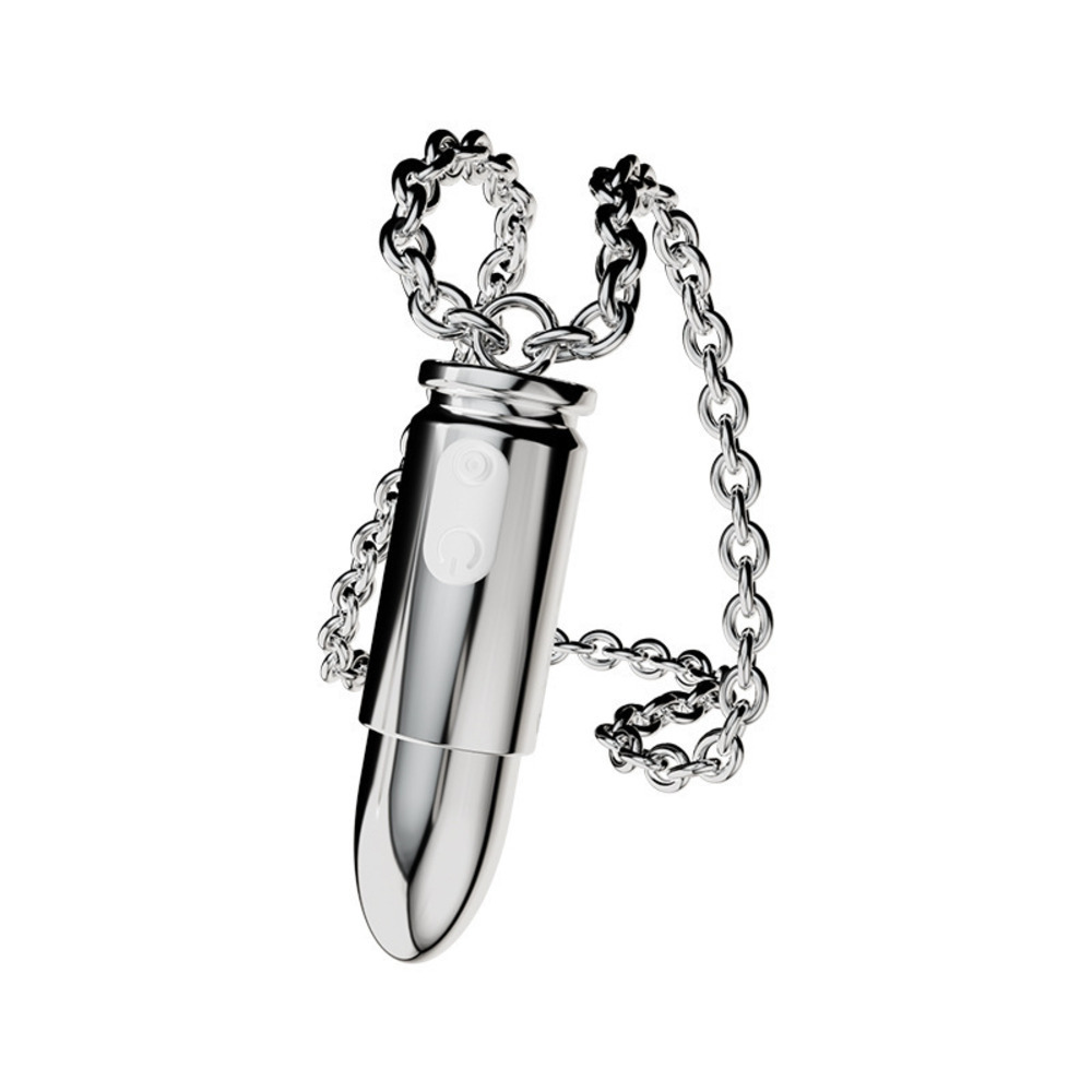 Silicone Bullet Vibrator with Wireless Remote, Multi-Speed Vibration