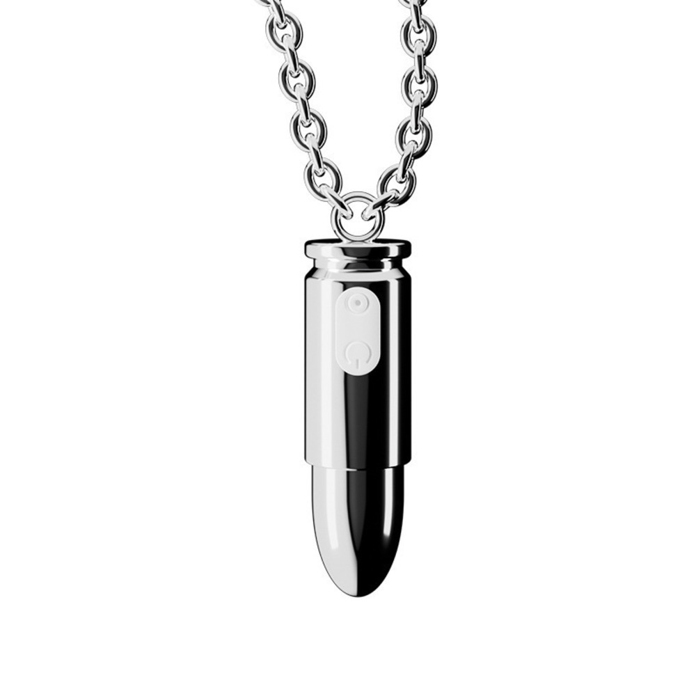 Silicone Bullet Vibrator with Wireless Remote, Multi-Speed Vibration