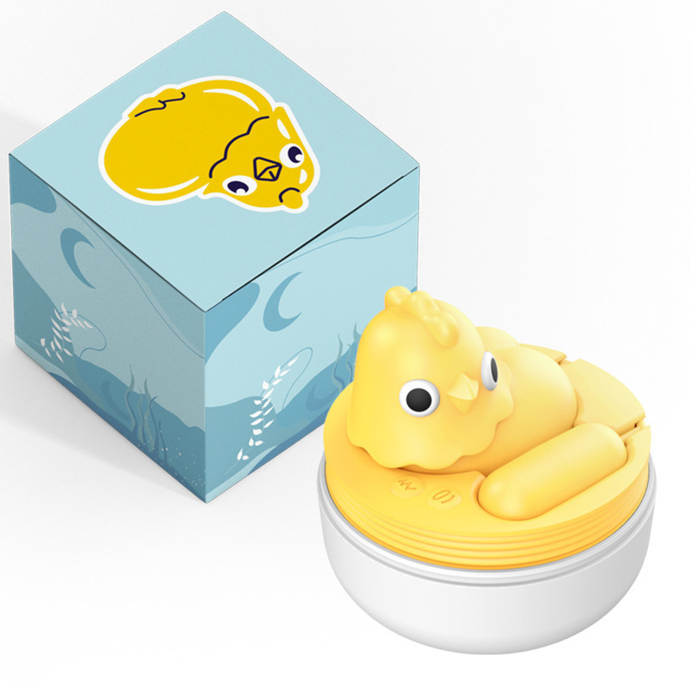 Chicken Egg Charging Mini Suction Strong Vibrating Self-Pleasuring Device Adult Product