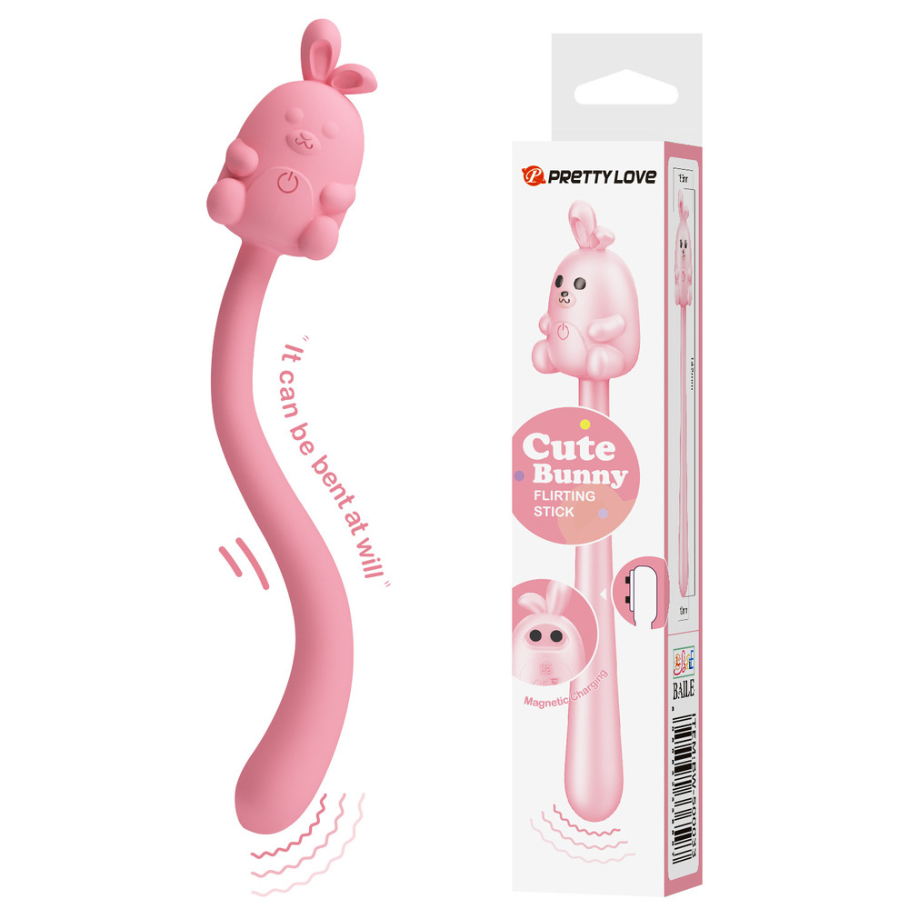 Vibrating cute bear and cute rabbit egg vibrators and massage wands