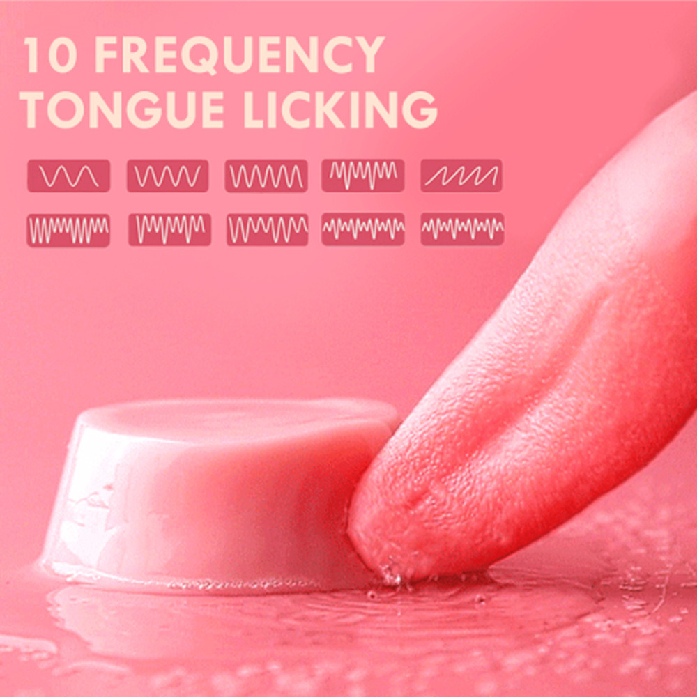 Indulge in Private Moments, Smart Tongue-Licking Massager, Multi-Speed Adjustable, Long-Lasting Battery