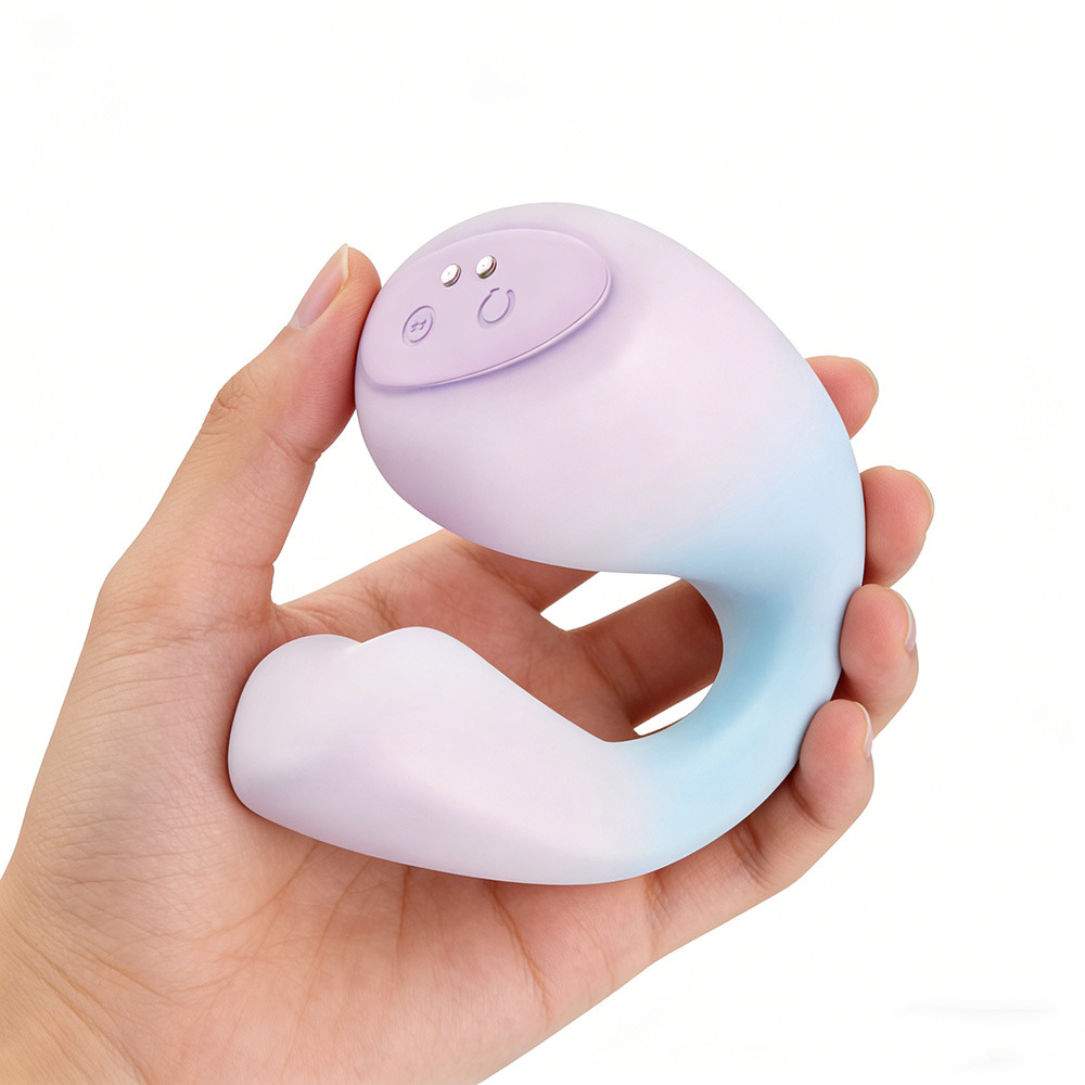 Skin-Friendly Silicone Dual-Action Massager，Dual-Zone Relief & Multi，Frequency Rhythm