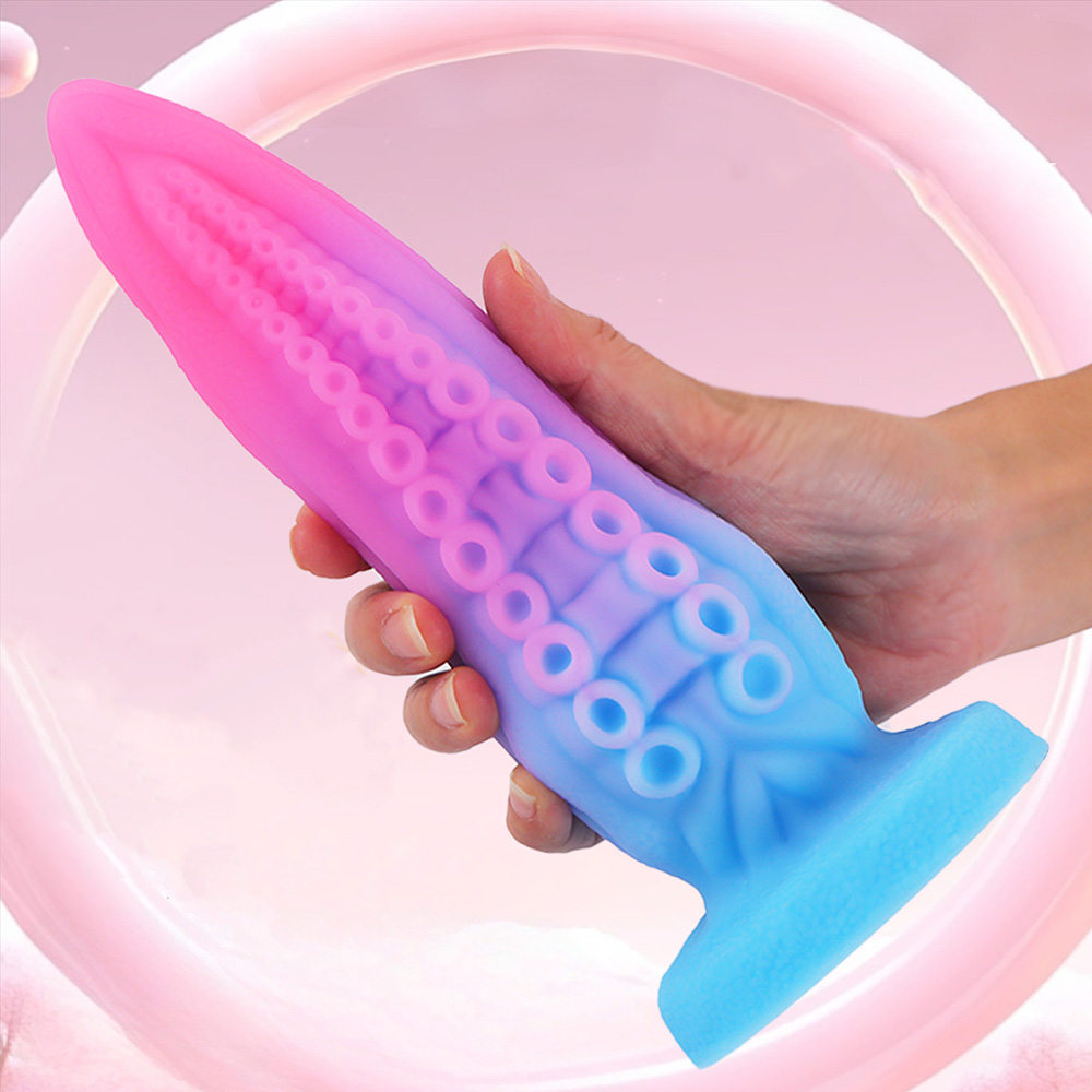 Soft-sensing silicone pressure-relieving rod - specially designed for ladies, smooth insertion, traditional usage method