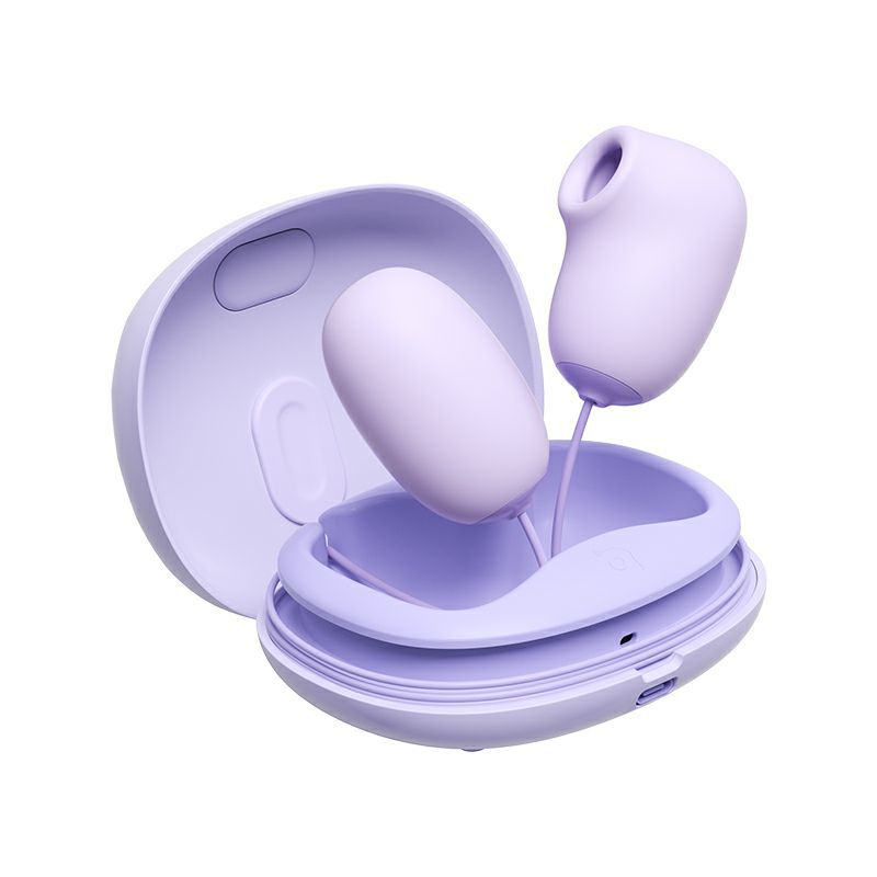 Skin-Friendly Silicone Dual-Action Massager, Dual-Zone Relief & Smart Variable Frequency
