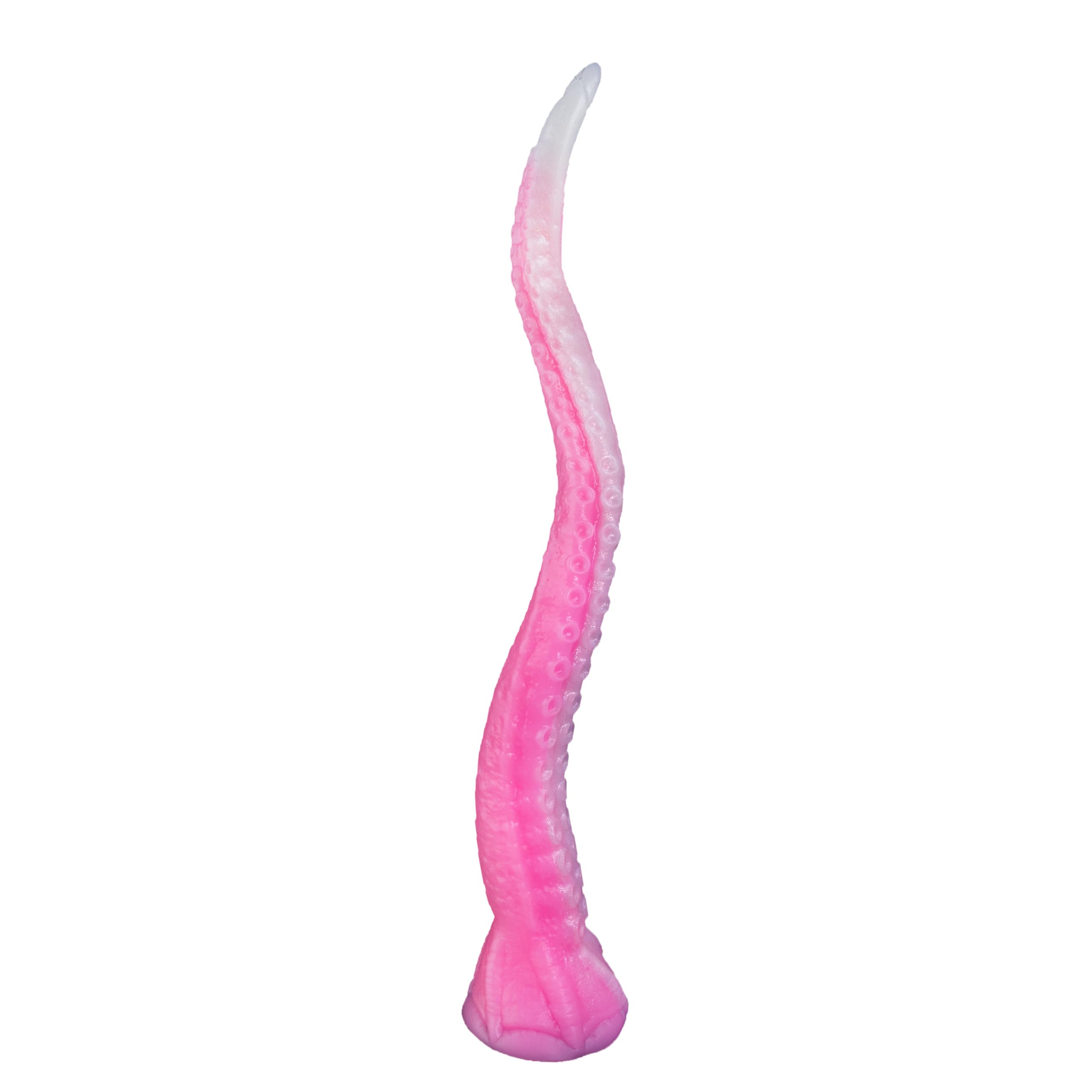 Colorful silicone octopus-shaped design, with multiple touch points for stimulation, and soft and comfortable fit.