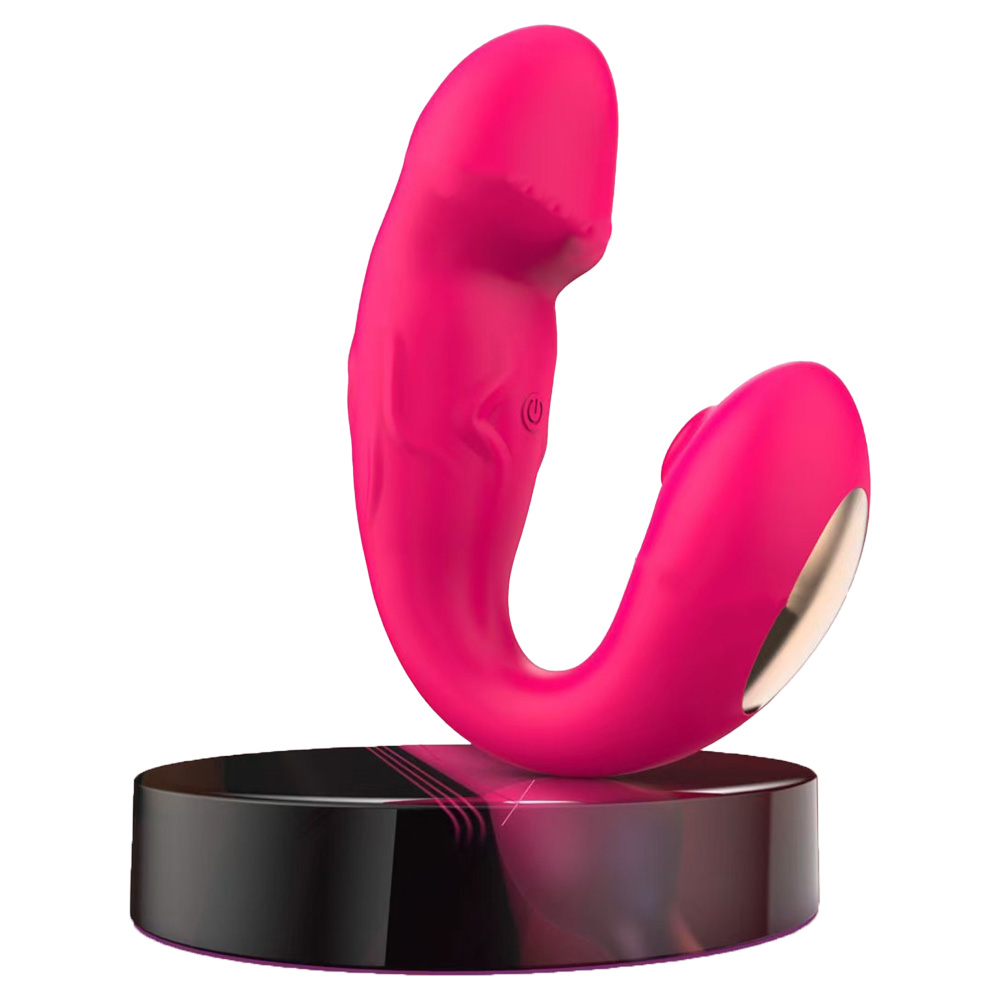 Ergonomic Silicone Massager, For Women, Dual-Ended Stimulation, Non-Slip Grip