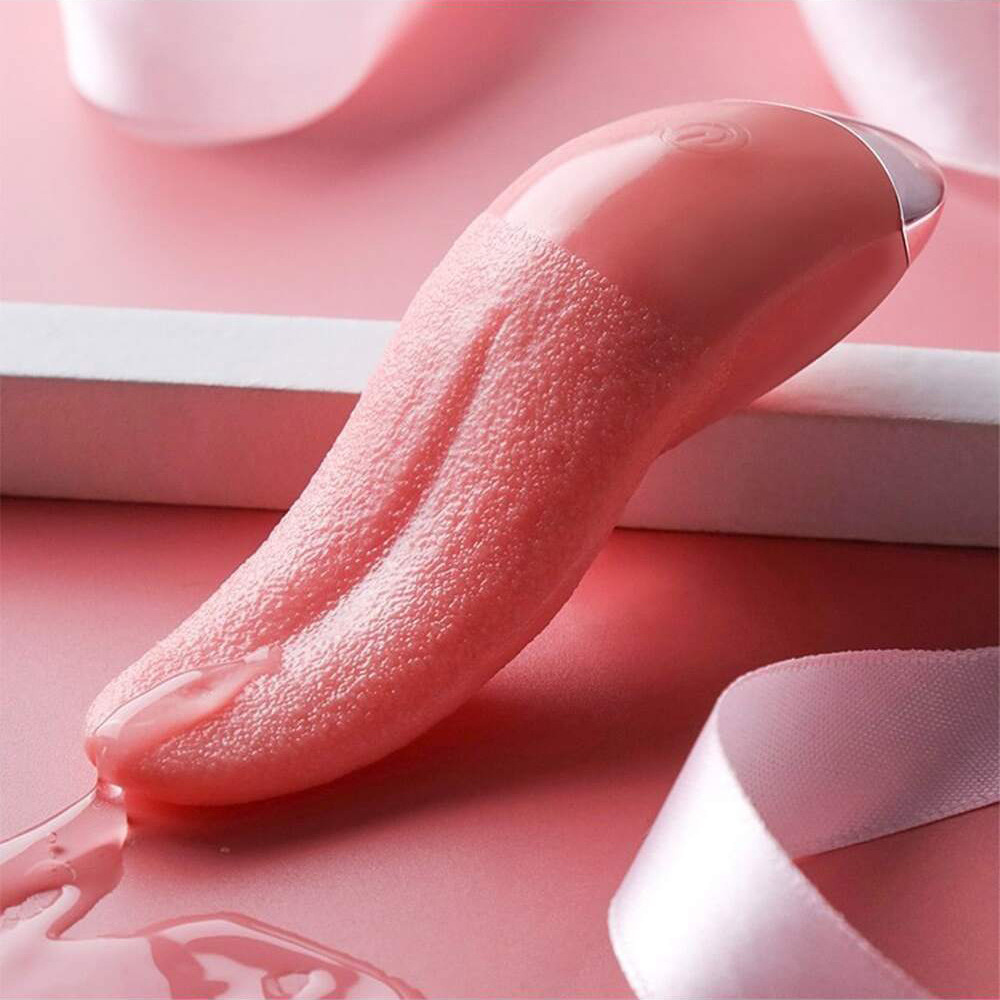 Indulge in Private Moments, Smart Tongue-Licking Massager, Multi-Speed Adjustable, Long-Lasting Battery