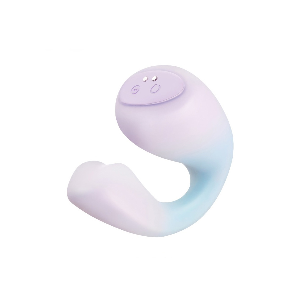 Skin-Friendly Silicone Dual-Action Massager，Dual-Zone Relief & Multi，Frequency Rhythm