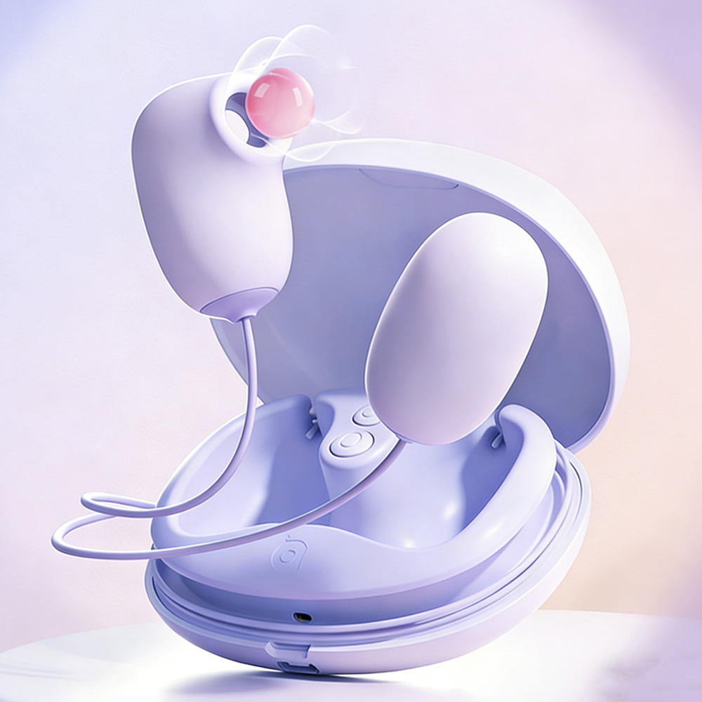 Skin-Friendly Silicone Dual-Action Massager, Dual-Zone Relief & Smart Variable Frequency